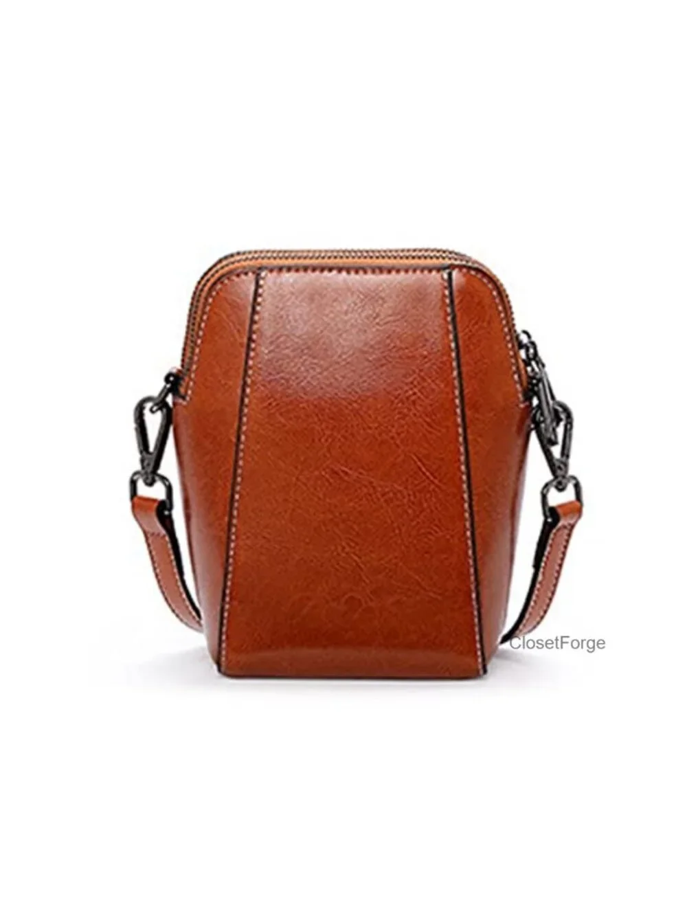 Genuine Leather Satchel Crossbody Bag Women's Handbag Shoulder Purse Wallet